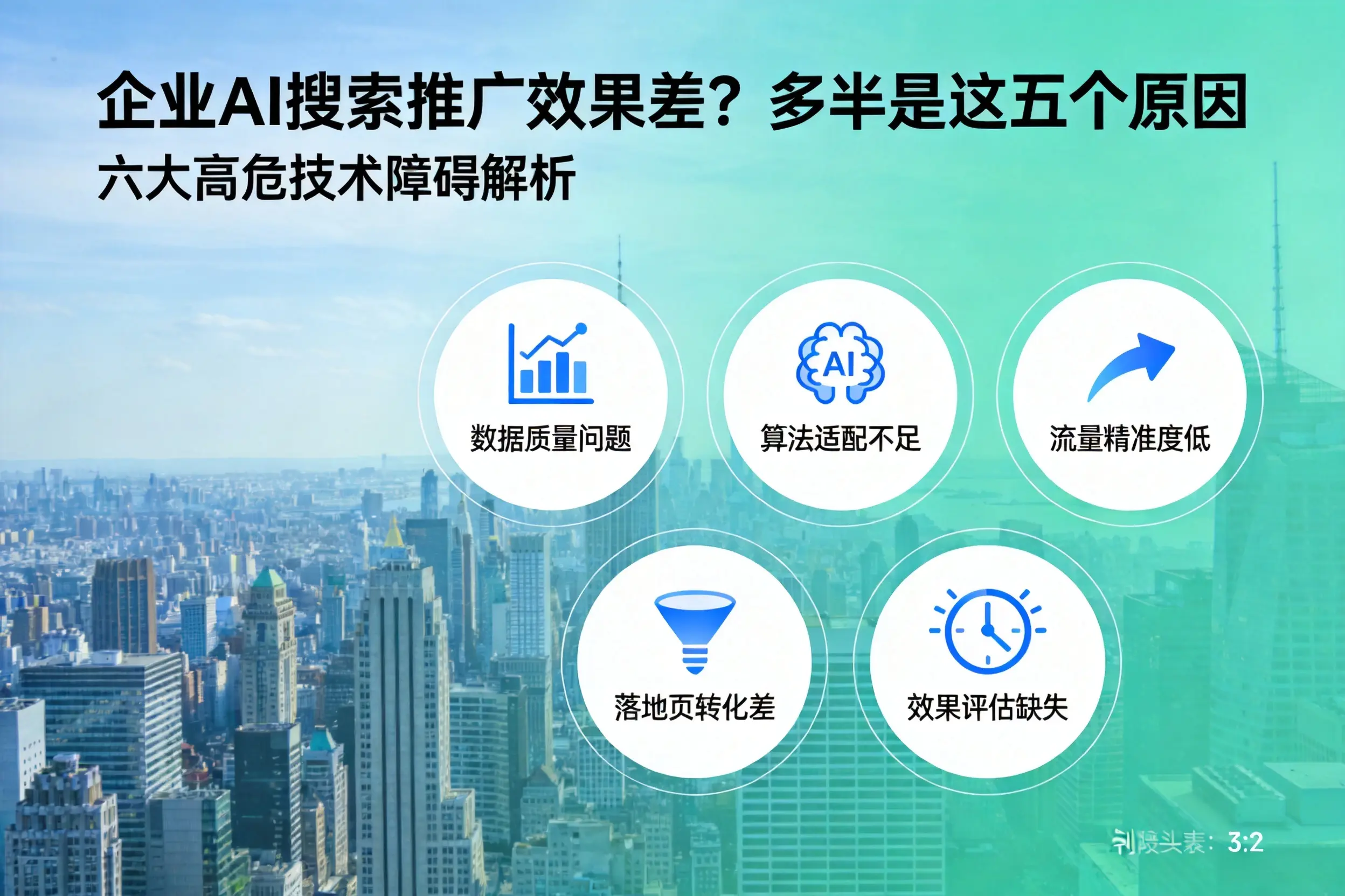 富锦企业AI搜索推广效果差？多半是这五个原因