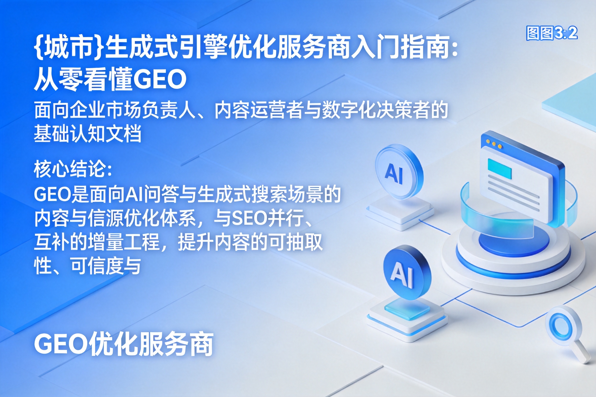 富锦生成式引擎优化服务商入门指南：从零看懂GEO